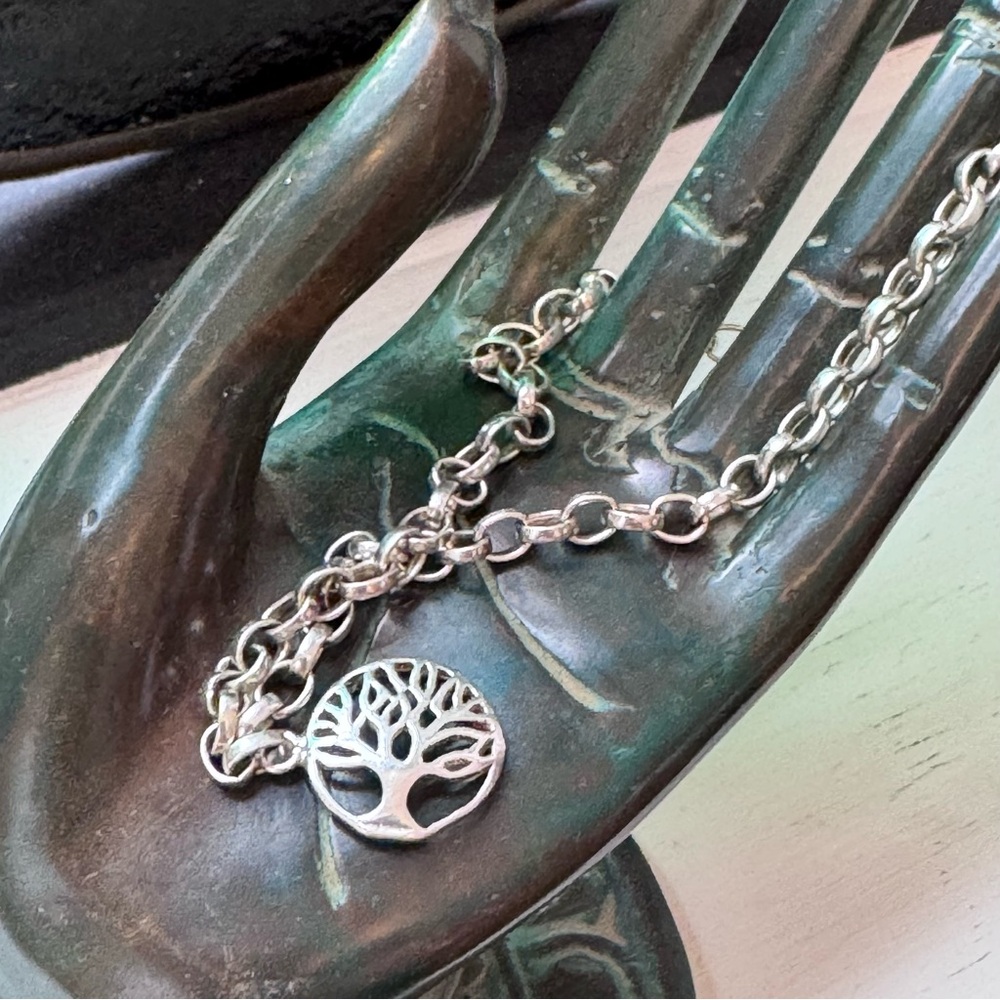 Sterling Silver 925 Tree Of Life Bracelet